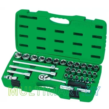 Набор трещотка с головками Toptul GAAI3104 (31 предмет)